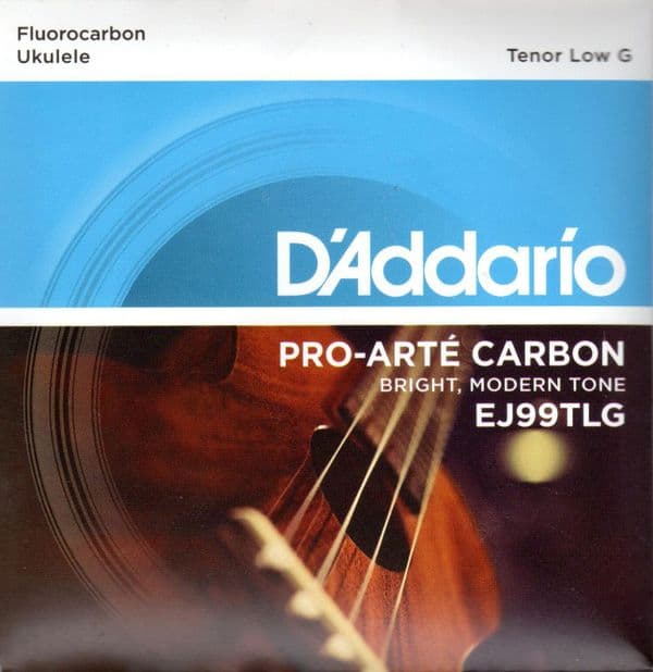 D'ADDARIO Ukelele Banjo Strings-EJ99TLG, tenor low G AECG, fluorocarbon| Brown Dog Banjos