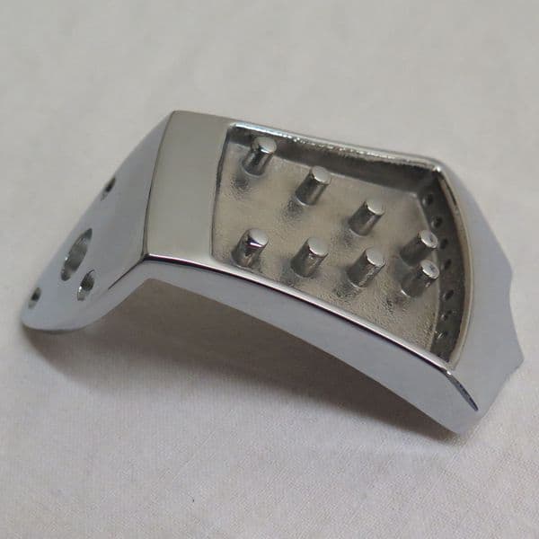 Mandolin Tailpiece-Chrome plated die cast|Brown Dog Banjos