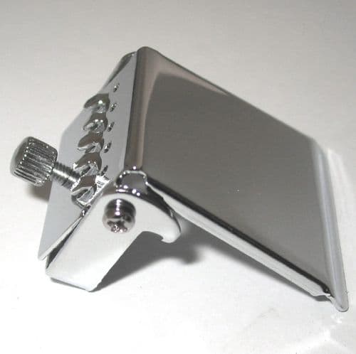 Elton Style Banjo Tailpiece-4 or 5 string, single tensioner, chrome plated.