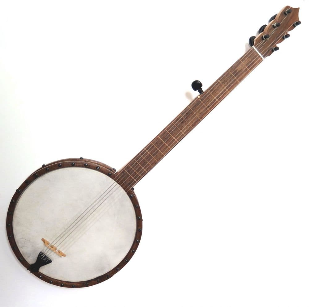 English 7 String Minstrel Banjowalnut beechBrown Dog Banjos