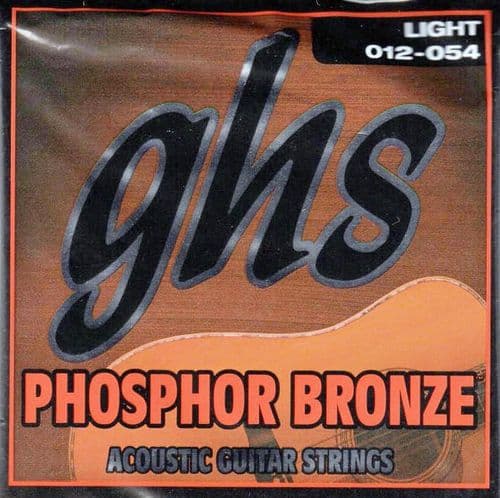 GHS S325 Guitar strings-Light, steel phosphor bronze