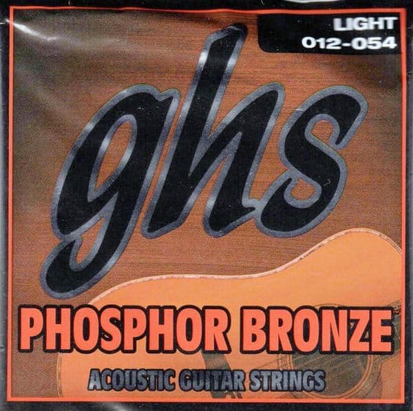 GHS S325 Guitar strings-Light, steel phosphor bronze| Brown Dog Banjos