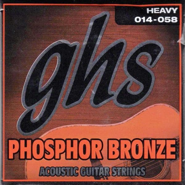 GHS 340 Guitar strings-Heavy, steel phosphor bronze| Brown Dog Banjos