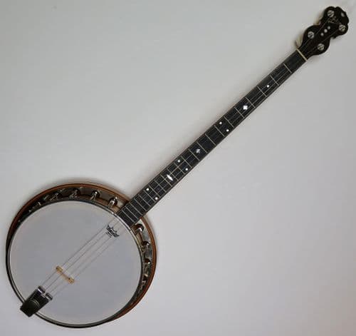 Jedson Plectrum Banjo-birds eye maple, resonator, rim neck.