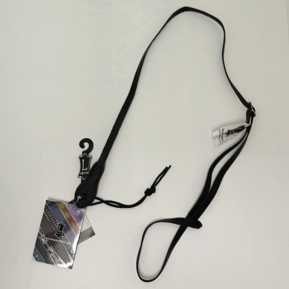 Levi Leather Strap-mandolin, ukulele adjustable|Brown Bog Banjos