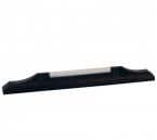 Mandolin Bridge - flat top, ebony or rosewood with galalith saddle1/2
