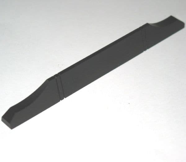 MandolinBridge - Flat Top, Ebony or Rosewood,1/2