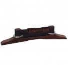 Mandloin bridge - Round top, Compensated, Adjustable Ebony or Rosewood| Brown Dog Banjos.