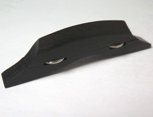 MANDOLIN BRIDGE round top curved fret board adjustable ebony