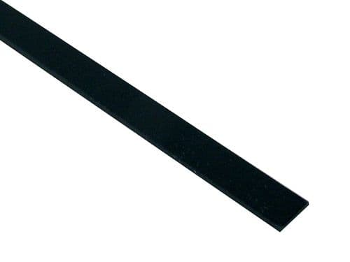 Musical Instrument Binding-Black Plastic in 6 sizes