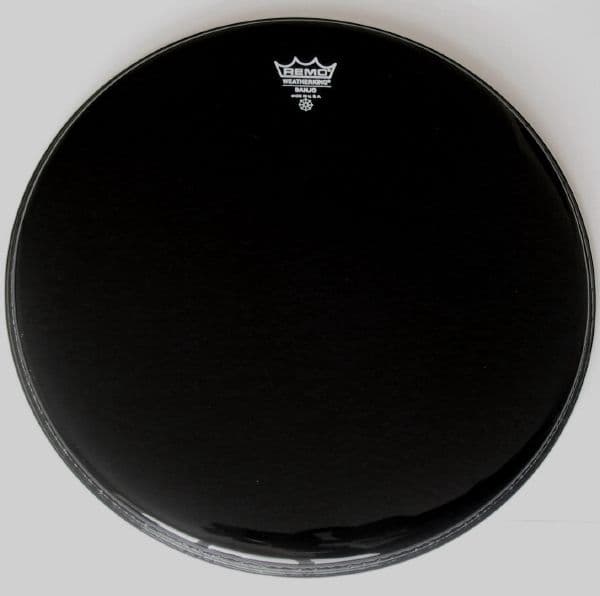 Remo Weatherking Banjo HeadEbony 10 12/16"high low medium collarBrown