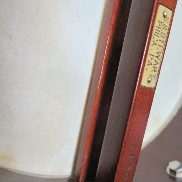 S S Stewart 5 String Banjo-Circa 1890-91|Brown Dog Banjos.