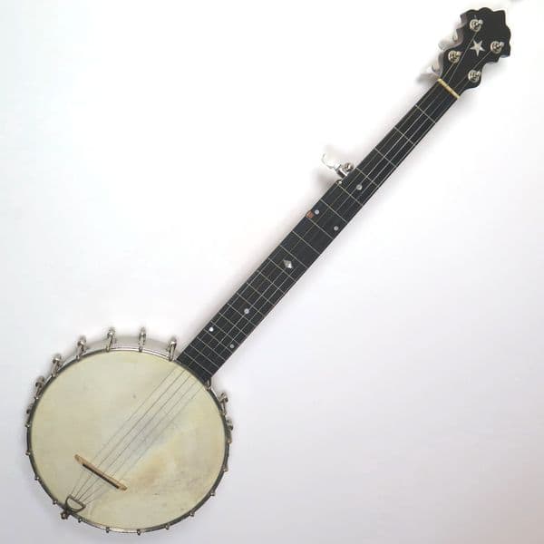 S S Stewart 5 String Banjo-Circa 1890-91|Brown Dog Banjos.