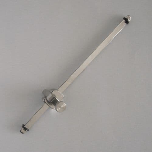 Shubb FS 5th Banjo String Capo-Frets 6 - 10, nickel.