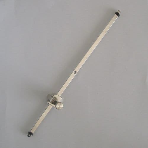 Shubb FSl 5th Banjo String Capo-Frets 6-12, brass.