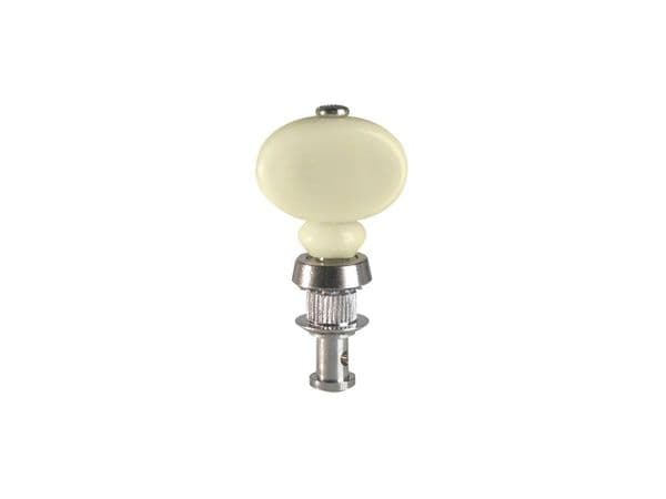 Ukulele, Ukulele Banjo-friction tuner set, ivory button, nickel plated| Brown Dog Banjos