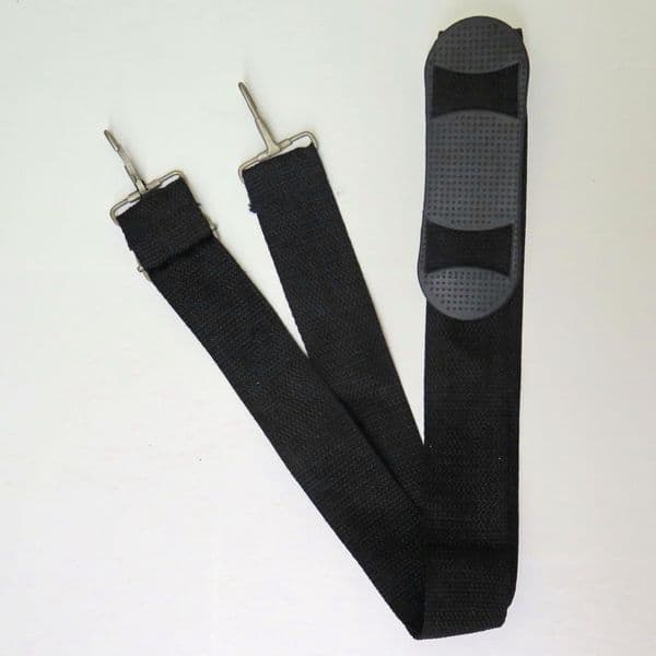 Webbing Strap-mandolin banjo ukulele banjo, black, adjustable|Brown Bog Banjos