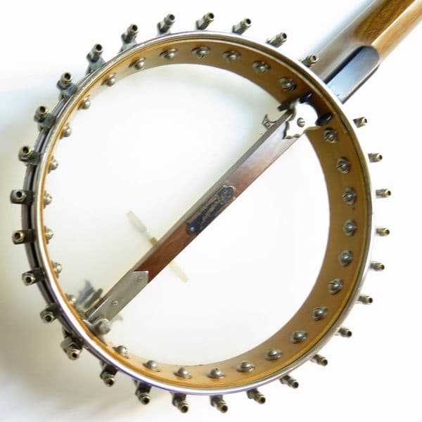 Windsor 5 string Banjo-Premier 2 flat top open back |Brown Dog Banjos