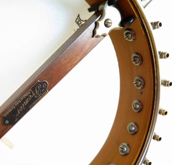 Windsor 5 string Banjo-Premier 2 flat top open back |Brown Dog Banjos