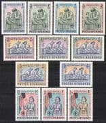 Afghanistan 1964 Scouts / Medical / Plants 12v set (n28205)