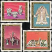 Afghanistan 1973 Ceramics/ Coffee Pot/ Coat/ Dish/ Clothes/ Craft/ Art 4v set (n29376)