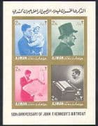Ajman 1967 President John F Kennedy / JFK / Politics / People imperf m / s s3633