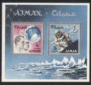 Ajman Space / Astronauts / Earth / Orbit 2v m / s (s5317g)