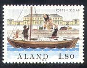 Aland 1988 Boat / Postal Service / Post / Mail / Transport / Sailing / Nautical 1v (n28020)
