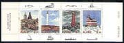 Aland 1992 Lighthouses / Maritime Safety 4v bklt (n30441)