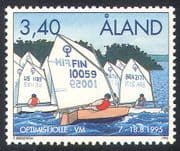 Aland 1995 Sports/ Optimist/ Dinghy/ Race/ Racing/ Sailing/ Sail/ Boats 1v (n41577)