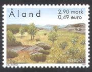 Aland 1999 Europa / Parks / Gardens / Trees / Nature Reserve / Plants 1v (n39654)