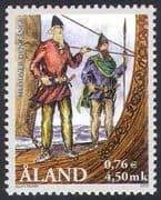 Aland 2000 Hlodver Lange/ Vikings/ People/ History/ Heritage/ Boats/ Transport 1v (n41530)