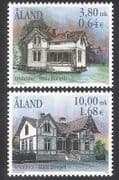 Aland 2000 Hongell / Architect / Buildings / Architecture / Houses / People 2v set n39636