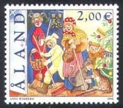 Aland 2002 St Canute's Day/ Christmas/ Festivals/ Cats/ Rabbit/ Tree/ Spider/ Animals 1v (n39701)