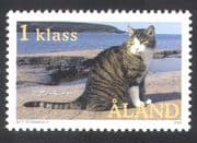 Aland 2003 Cats/ Domestic Animals/ Pets/ Nature/ Photography/ Felines 1v (s4292)