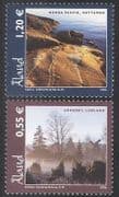 Aland 2006 Landscapes / Windmill / Rock Formation / Tourism / Buildings 2v set (n39641)