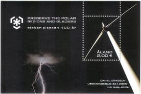 Aland 2009 Polar/ Glacier/ Wind Turbine/ Electricity/ Energy/ Environment m/s n41592