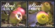 Aland 2011 Stromma Apples/ Fruit/ Plants/ Nature/ Food/ Trees 2v set (n41571)