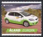 Aland 2013 Postal Transport/ Cars/ Motors/ Motoring /Mail Car/ Post Van 1v (n41614)