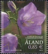 Aland 2015 Bellflower/ Plants/ Flowers/ Nature/ Horticilture 1v (af1040)