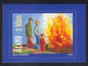 Aland Islands 2005 Walpurgis Night / Bonfire / Fire / Flames / Festival 1v s / a (n34287)