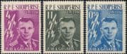 Albania 1962 Yuri Gagarin/ Astronauts/ Space Flight/ Cosmonauts/ People/ Rockets 3v set (b1617c)
