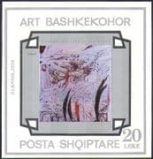 Albania 1993 Europa / Contemporary Art / Paintings / Artists impf m / s (n36626)