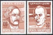 Albania 1994 Europa/ Inventions/ Ghega/ Railway/ Gjadri/ Construction/ People/ Transport 2v set (n35600)