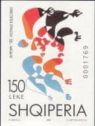 Albania 1998 Europa / National Festivals / Dancers / Dancing / Animation impf m / s n33890