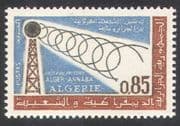 Algeria 1964 Radio Tower / Mast / Telephone / Communications / Telecomms 1v (n39577)