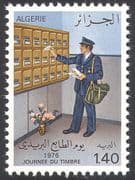 Algeria 1976 Stamp Day/ Postman/Mail/ Letters/ Communication/ Postmen 1v (n41393)