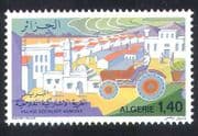 Algeria 1977 Agriculture / Tractor / Mosque / Village / Farming / Transport 1v (n39530)