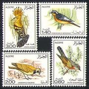 Algeria 1977 Birds / Nature / Hoopoe / Lark 4v set (n32102)