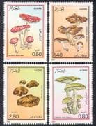 Algeria 1983 Fungi / Mushrooms / Nature 4v set (n39268)